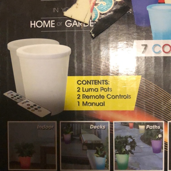 LED garden pots - Luma pots - Picture 3 of 4